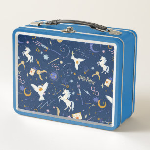 HARRY POTTER™ Summer Solstice Icon Pattern Metal Lunch Box