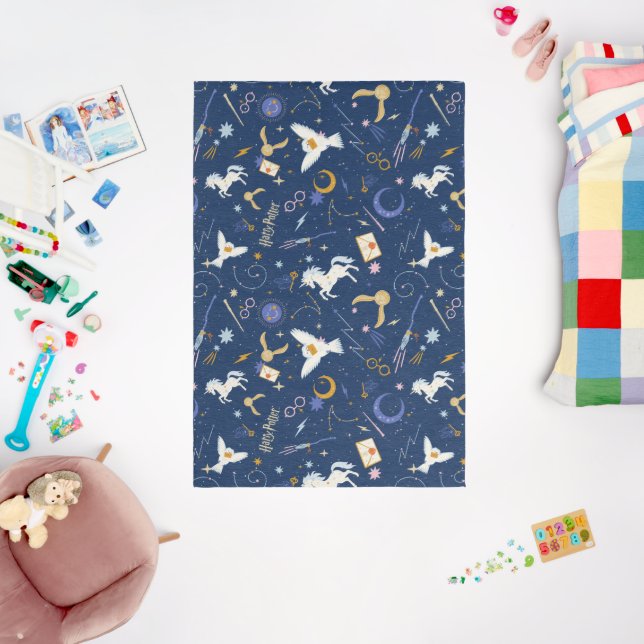 HARRY POTTER™ Summer Solstice Icon Pattern Rug (Insitu (Babyroom))