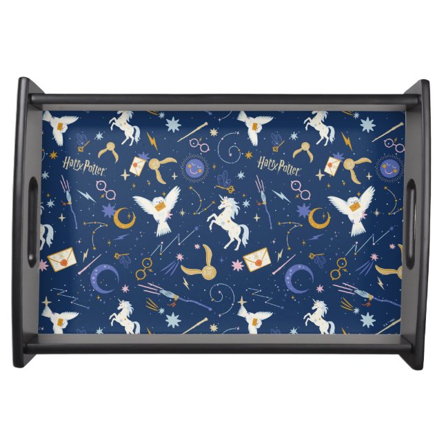 HARRY POTTER™ Summer Solstice Icon Pattern Serving Tray (Front)