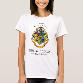 Harry Potter Teacher | Hogwarts Crest - Full Color T-Shirt