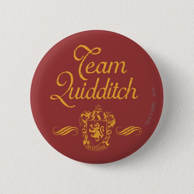 Harry Potter | Team QUIDDITCH™ Button (Front)