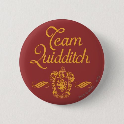 Harry Potter  Team QUIDDITCH Button