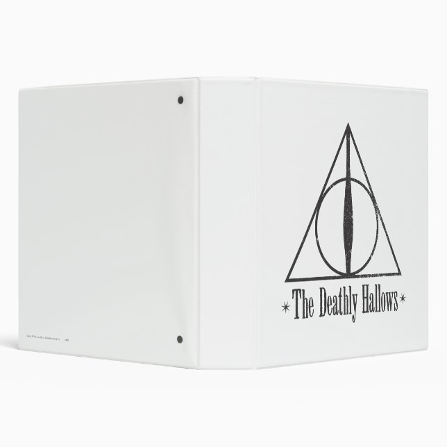 Harry Potter | The Deathly Hallows Emblem 3 Ring Binder (Background)