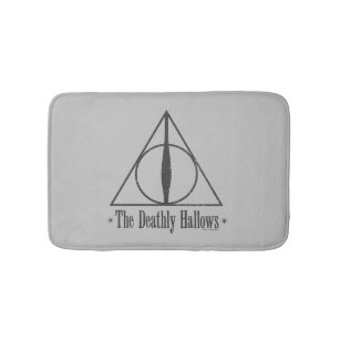 Harry Potter   The Deathly Hallows Emblem Bath Mat