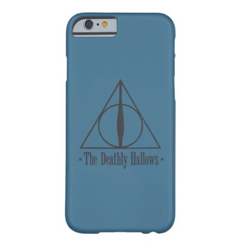 Harry Potter  The Deathly Hallows Emblem Barely There iPhone 6 Case