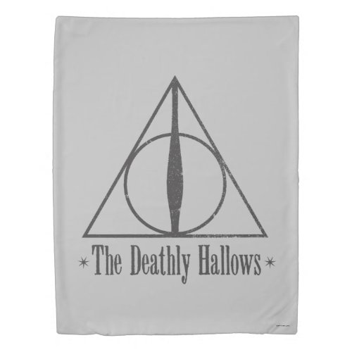 Harry Potter  The Deathly Hallows Emblem Duvet Cover