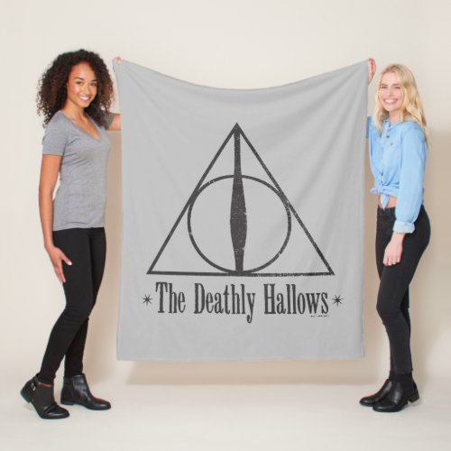 Harry Potter  The Deathly Hallows Emblem Fleece Blanket