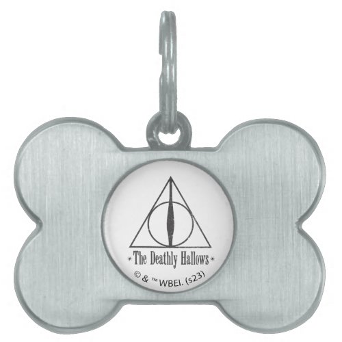 Harry Potter  The Deathly Hallows Emblem Pet ID Tag