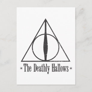 Harry Potter The Deathly Hallows Emblem Postcard
