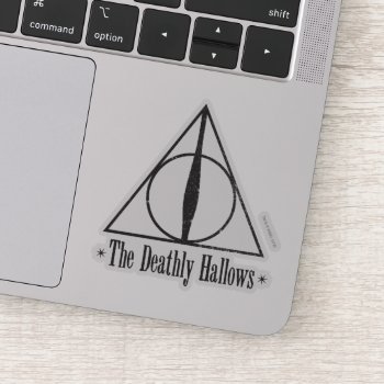 Harry Potter | The Deathly Hallows Emblem Sticker by harrypotter at Zazzle