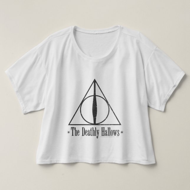 Harry Potter | The Deathly Hallows Emblem T-Shirt (Design Front)