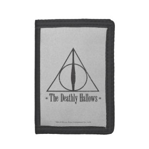 Harry Potter   The Deathly Hallows Emblem Trifold Wallet