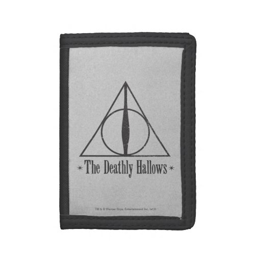 Harry Potter  The Deathly Hallows Emblem Trifold Wallet