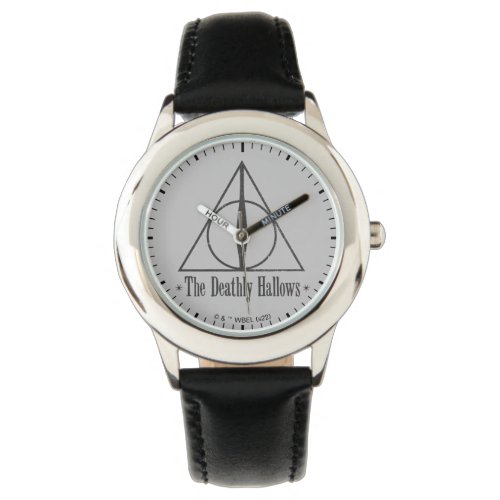 Harry Potter  The Deathly Hallows Emblem Watch
