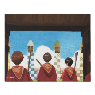 HARRY POTTER™ & the GRYFFINDOR™ QUIDDITCH™ Team Faux Canvas Print