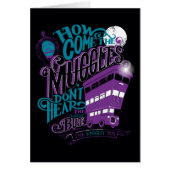 Harry Potter | The Knight Bus Typography Graphic (Front)