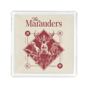 HARRY POTTER™ The Marauders Animagus Graphic Acrylic Tray