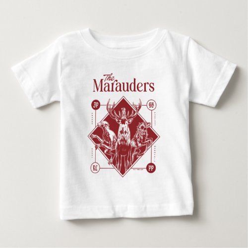 HARRY POTTER The Marauders Animagus Graphic Baby T_Shirt