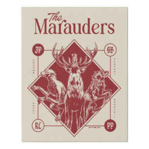 HARRY POTTER™ The Marauders Animagus Graphic Faux Canvas Print