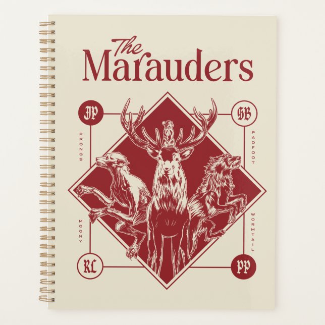 HARRY POTTER™ The Marauders Animagus Graphic Planner (Front)
