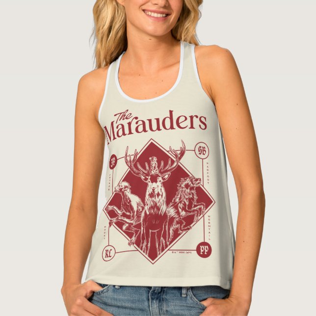 HARRY POTTER™ The Marauders Animagus Graphic Tank Top (Front)