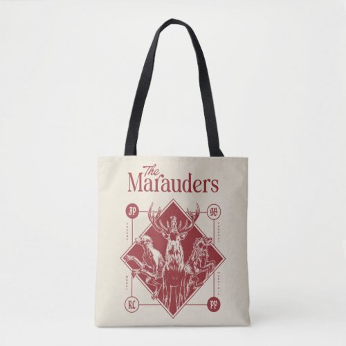 HARRY POTTER The Marauders Animagus Graphic Tote Bag