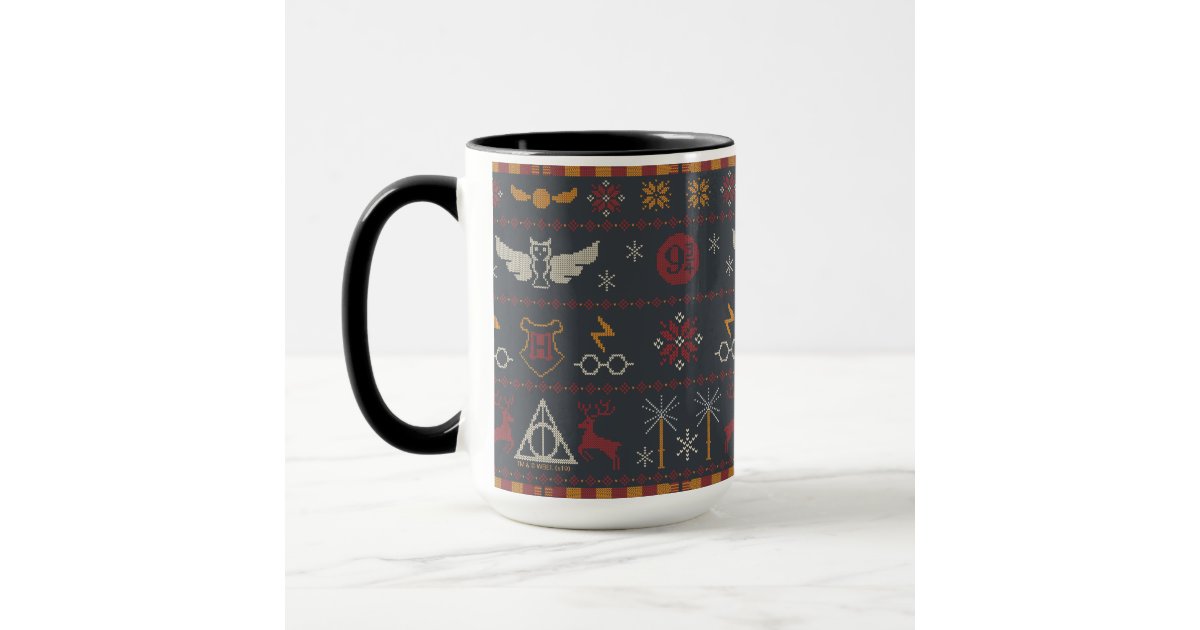 HARRY POTTER™ Themed Cross-Stitch Pattern Mug | Zazzle.com