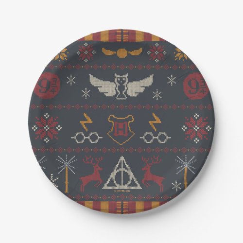 HARRY POTTER Themed Cross_Stitch Pattern Paper Plates