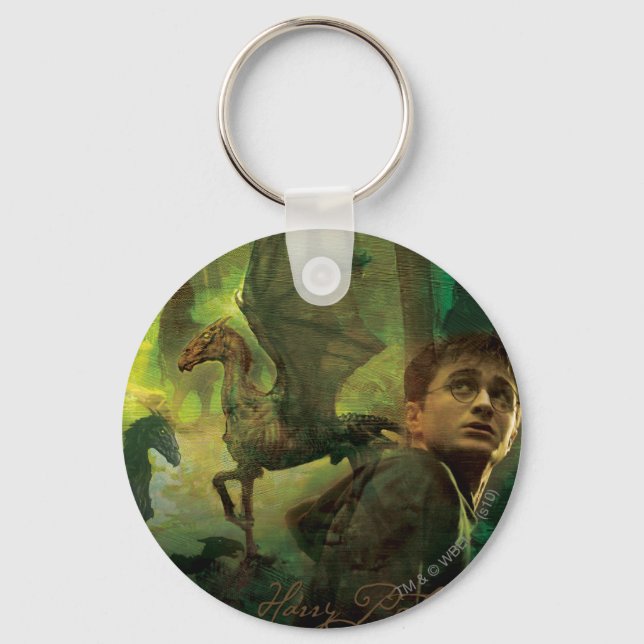 Harry Potter Thestrals Keychain (Front)