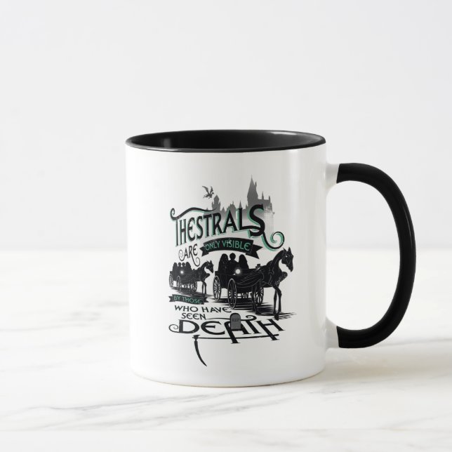 Harry Potter | Thestrals Typography Graphic Mug (Right)