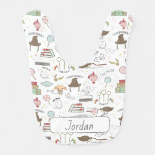 HARRY POTTER™ Tiny Magic Pattern Baby Bib