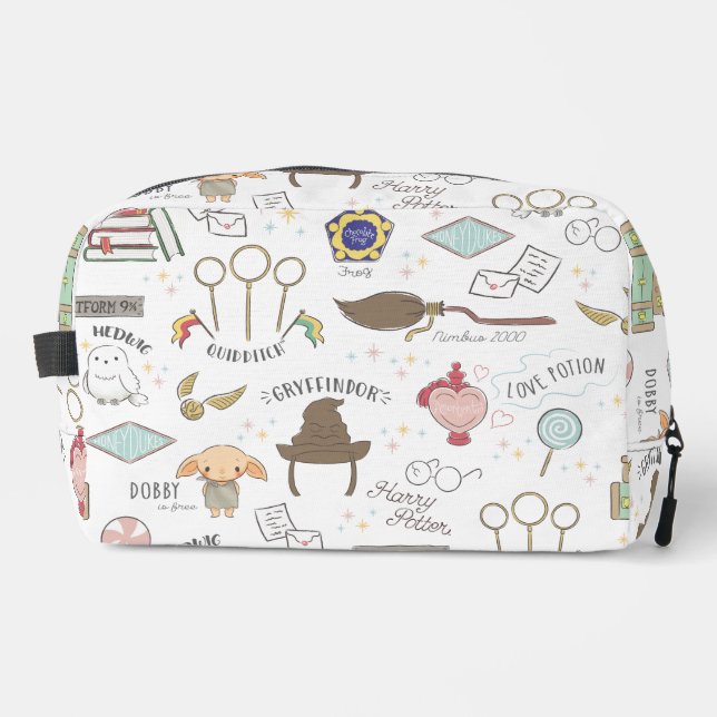 HARRY POTTER™ Tiny Magic Pattern Dopp Kit (Front)
