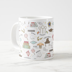 HARRY POTTER™ Tiny Magic Pattern Giant Coffee Mug