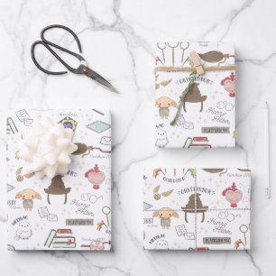 HARRY POTTER™ Tiny Magic Pattern Wrapping Paper Sheets