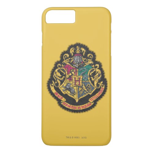 Harry Potter  Vintage Hogwarts Crest iPhone 8 Plus7 Plus Case
