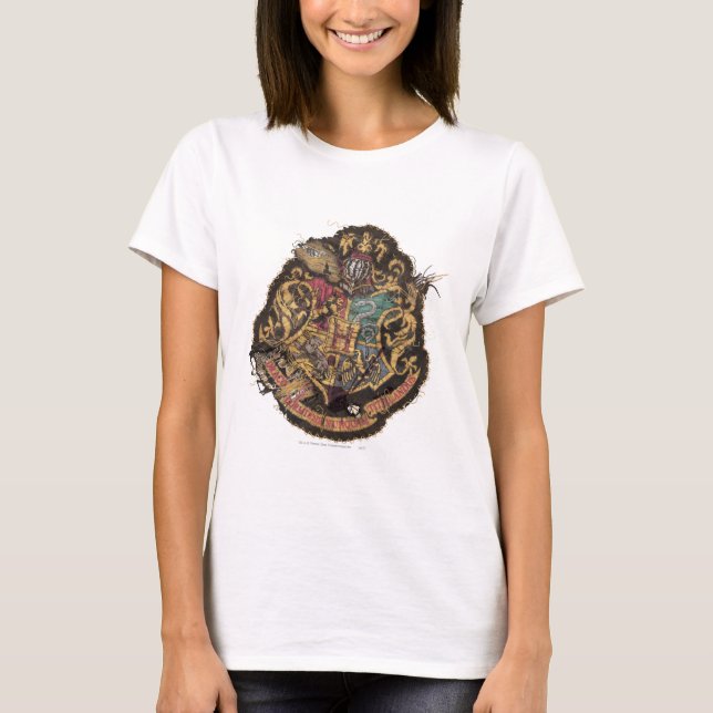 Harry Potter | Vintage Hogwarts Crest T-Shirt (Front)