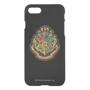 Harry Potter Vintage Hogwarts Crest iPhone SE/8/7 Case