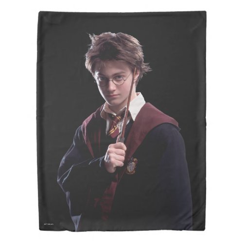 Harry Potter Wand Raised Duvet Cover