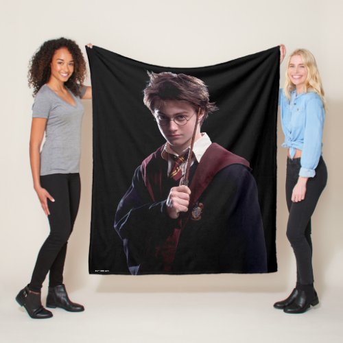 Harry Potter Wand Raised Fleece Blanket