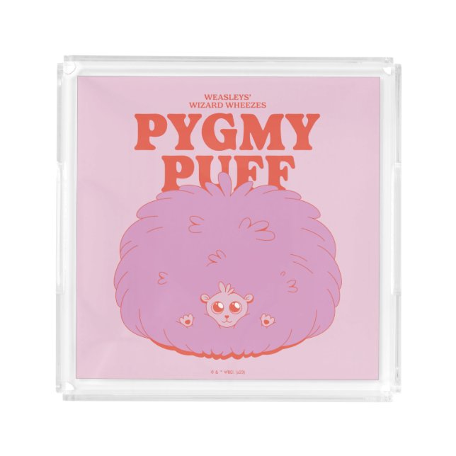 HARRY POTTER™ | Weasley's Wizard Pygmy Puff Acrylic Tray (Front)