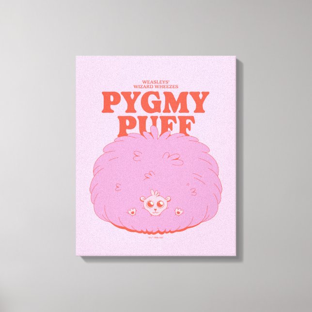 HARRY POTTER™ | Weasley's Wizard Pygmy Puff Canvas Print (Front)