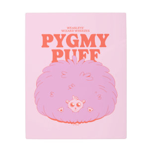 HARRY POTTER™   Weasley's Wizard Pygmy Puff Metal Print