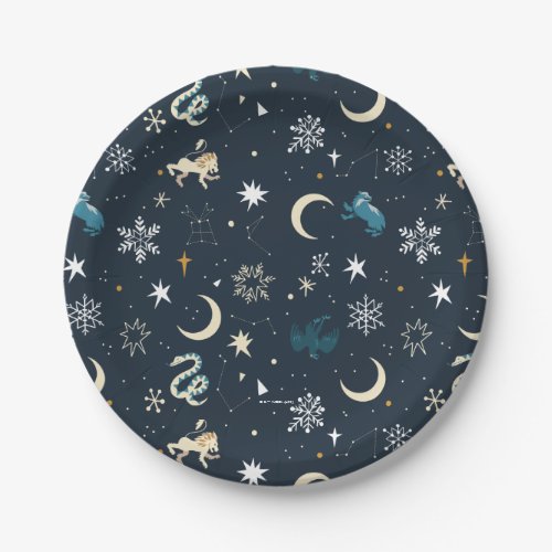 Harry Potter  Winter Constellation Pattern Paper Plates
