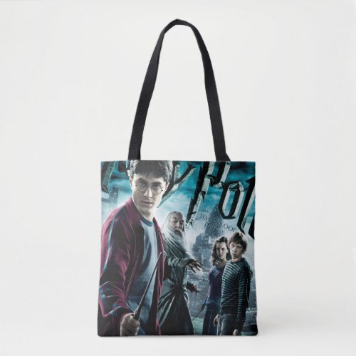 Harry Potter With Dumbledore Ron and Hermione 1 Tote Bag