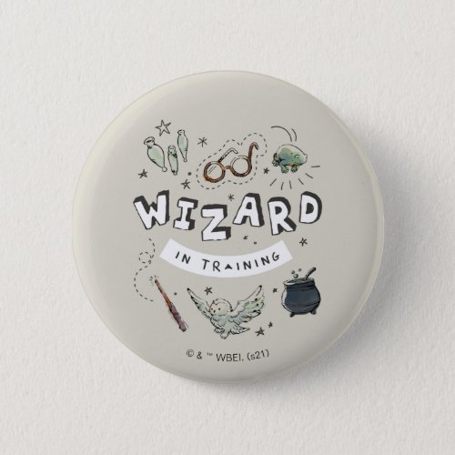 HARRY POTTERâ  Wizard in Training Button