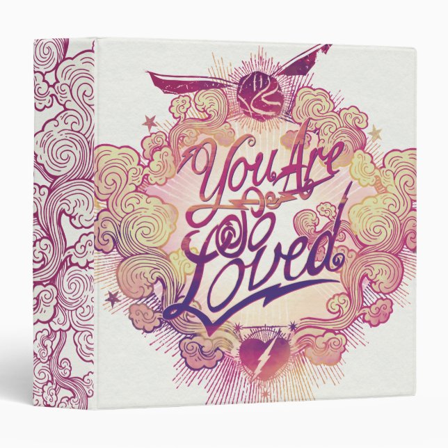 Harry Potter | You Are So Loved 3 Ring Binder (Front/Spine)