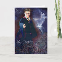 Harry Potter's Stag Patronus Card