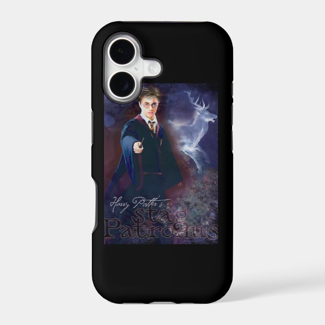 Harry Potter's Stag Patronus Iphone Case (Back)