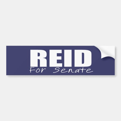 HARRY REID Election Gear Bumper Sticker