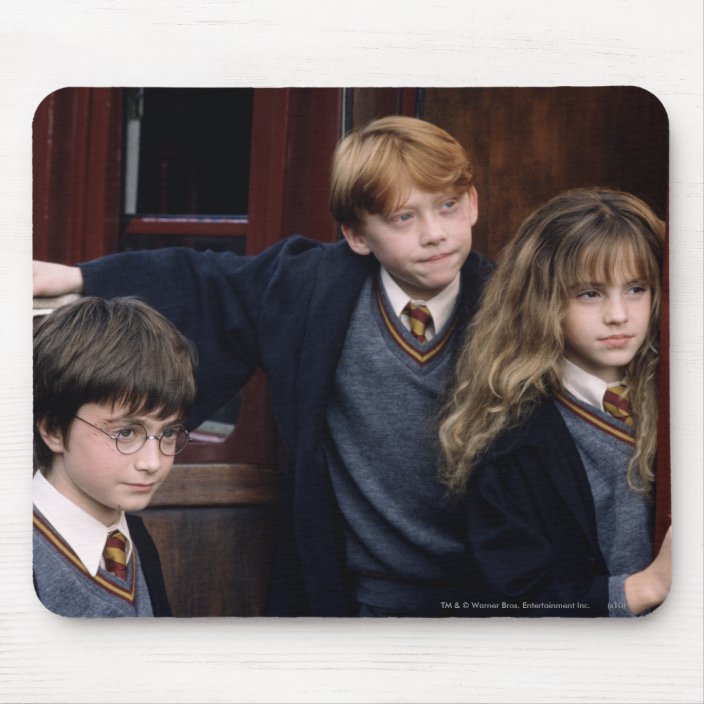 Harry, Ron, and Hermione Mouse Pad